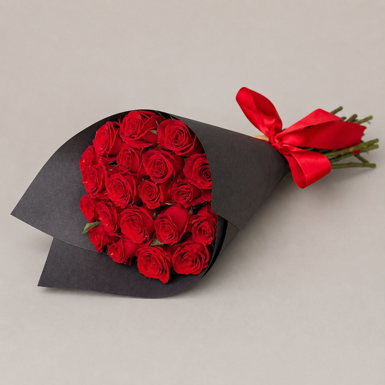Buquê 20 Rosas colombianas no envelope