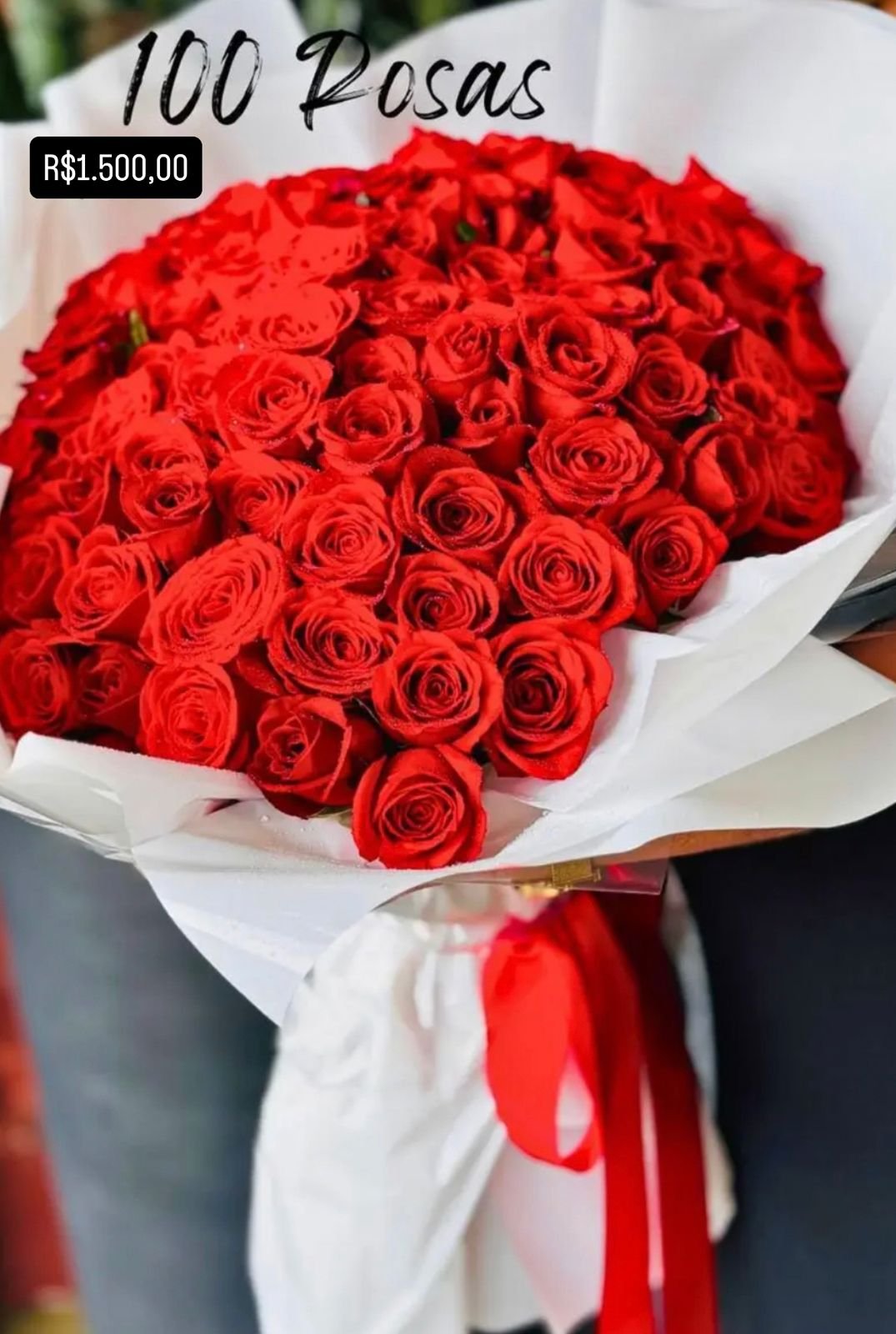 Buquê 100 Rosas Buquê 100 Rosas