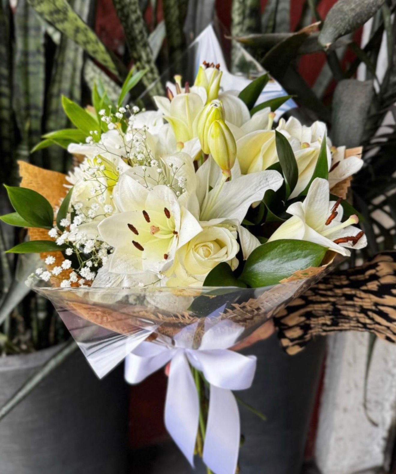 Buquê de Lírio Branco